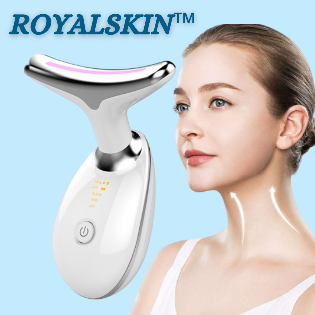 RoyalSkin™ Gerät zur Revitalisierung der Haut von Gesicht und Hals