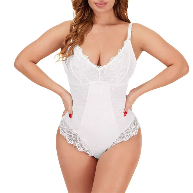 AllureSuit™ Spitzen Bauch Körperanzug