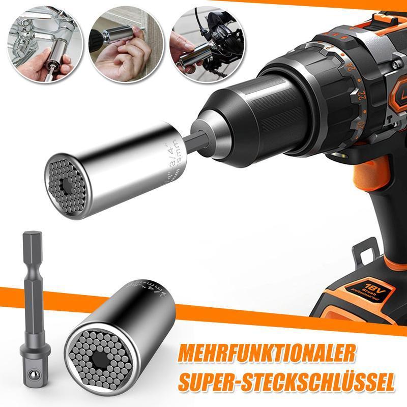 Universal Socket™ Mehrfunktionaler Super-Steckschlüssel