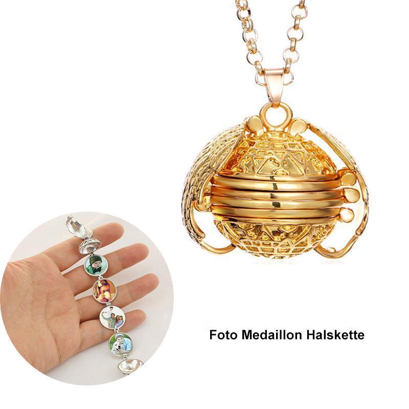 Love Locket™ Foto Medaillon Halskette (1+1 gratis!)