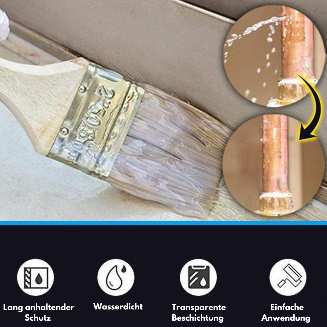 LeakProof™ Transparentes wasserdichtes Mittel (1+1 GRATIS)