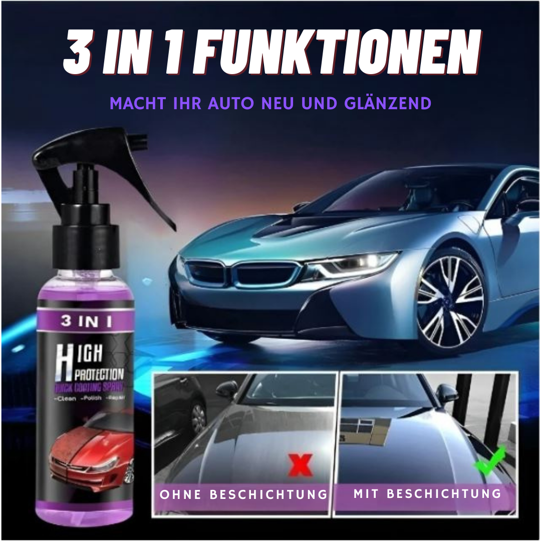 Quick Shine™Auto-Nano-Sprühbeschichtung (1+1 GRATIS)