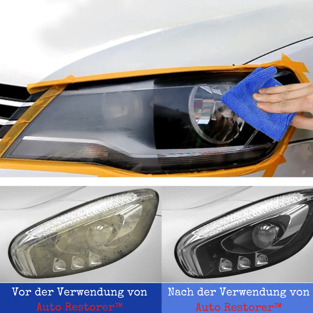 Auto Restorer™ Advance-Scheinwerfer-Reparaturmittel | 1+1 GRATIS