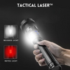 Tactical Laser™ Wiederaufladbare taktische LED-Lasertaschenlampe