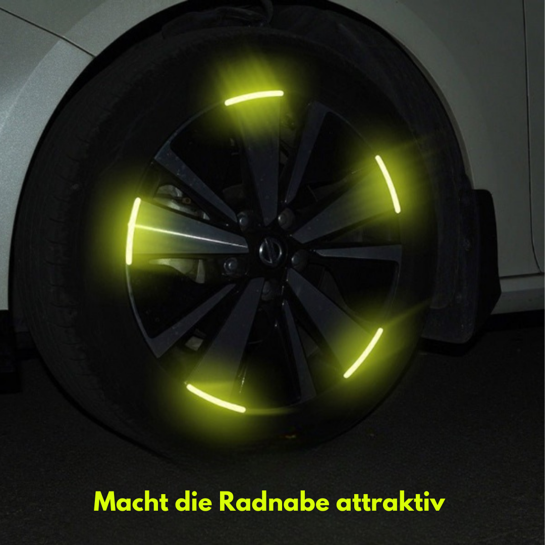 Wheel Flasher™ Reflektierende Aufkleber für Radfelgen