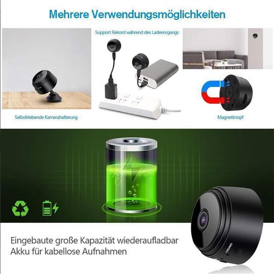 MagnetoCam™ Magnetische WiFi Mini Kamera