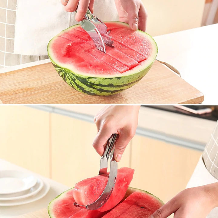 Slice Right™ Edelstahl Wassermelonen Schneider