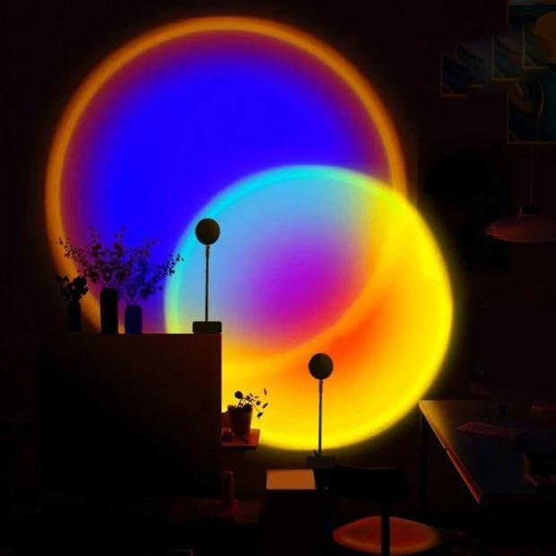 Lampy™ - Regenbogen Sonnenuntergang Licht (4 in 1)