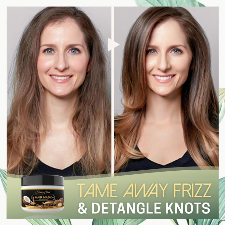 ShinyHair™ - Sofortige Keratin Haarreparaturmaske (1+1 GRATIS)