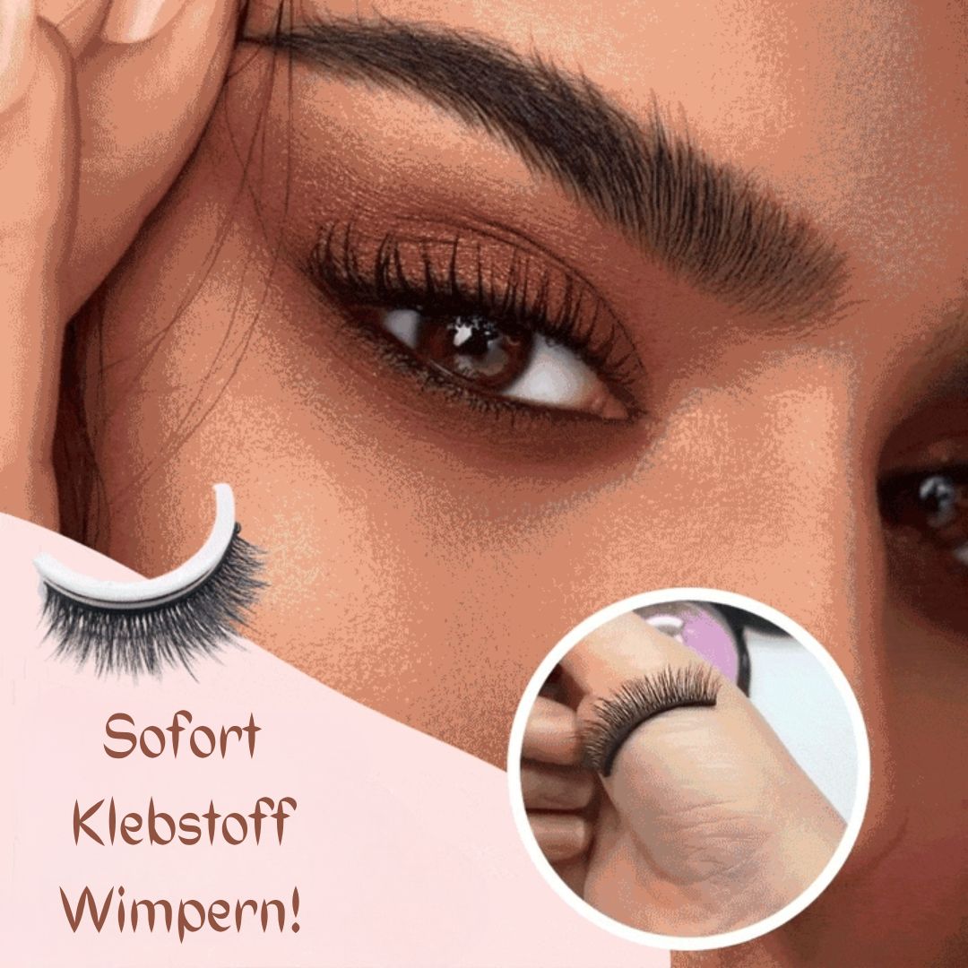 Lashely™ Wiederverwendbare selbstklebende Wimpern (1+1 GRATIS)