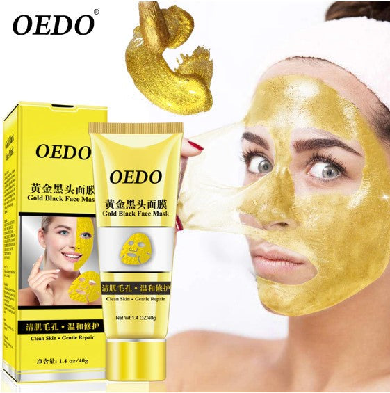 OEDO™ Naturgold Schwarzer Kopf Gesichtsmaske