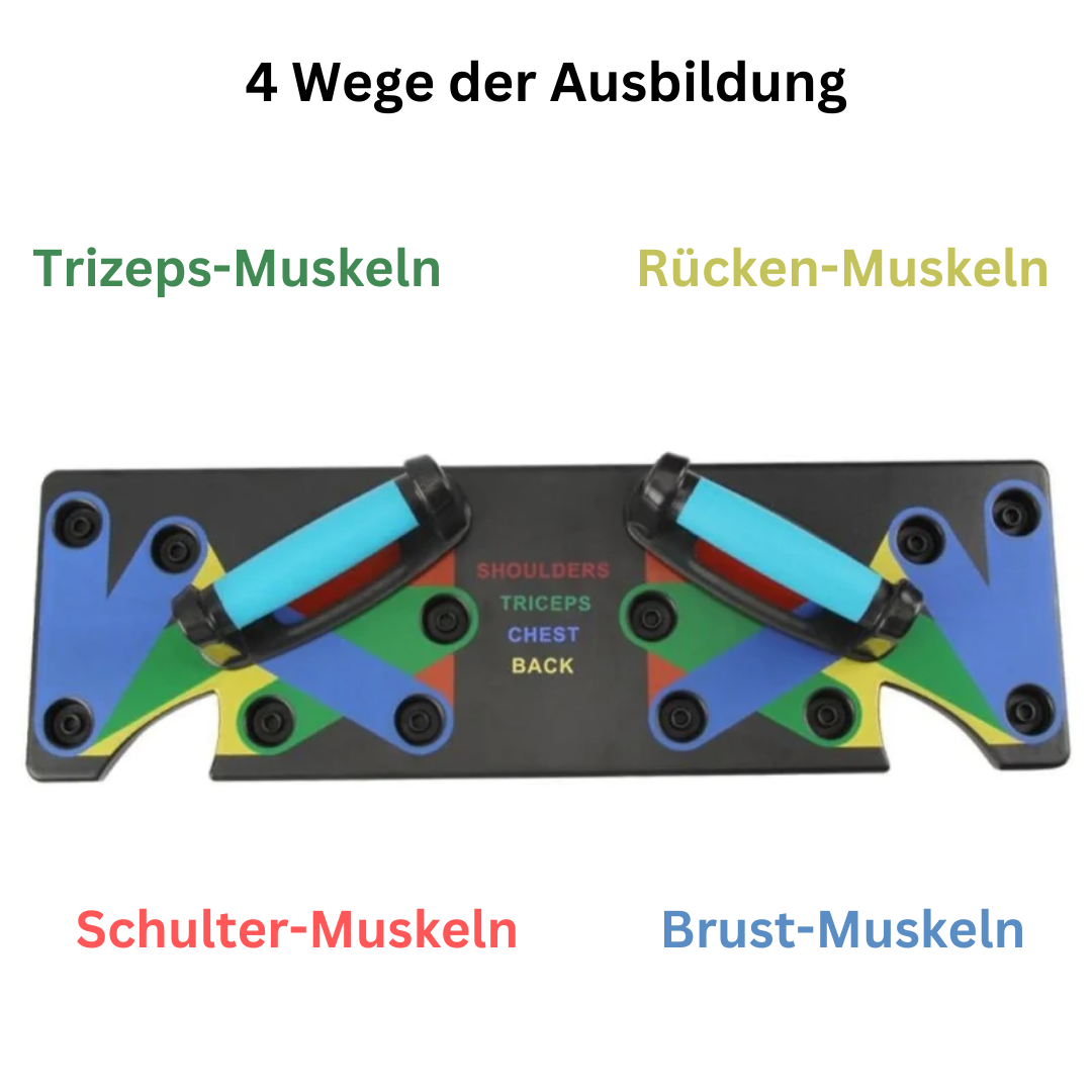 Muscle Board™ 9-in-1-Liegestützbrett