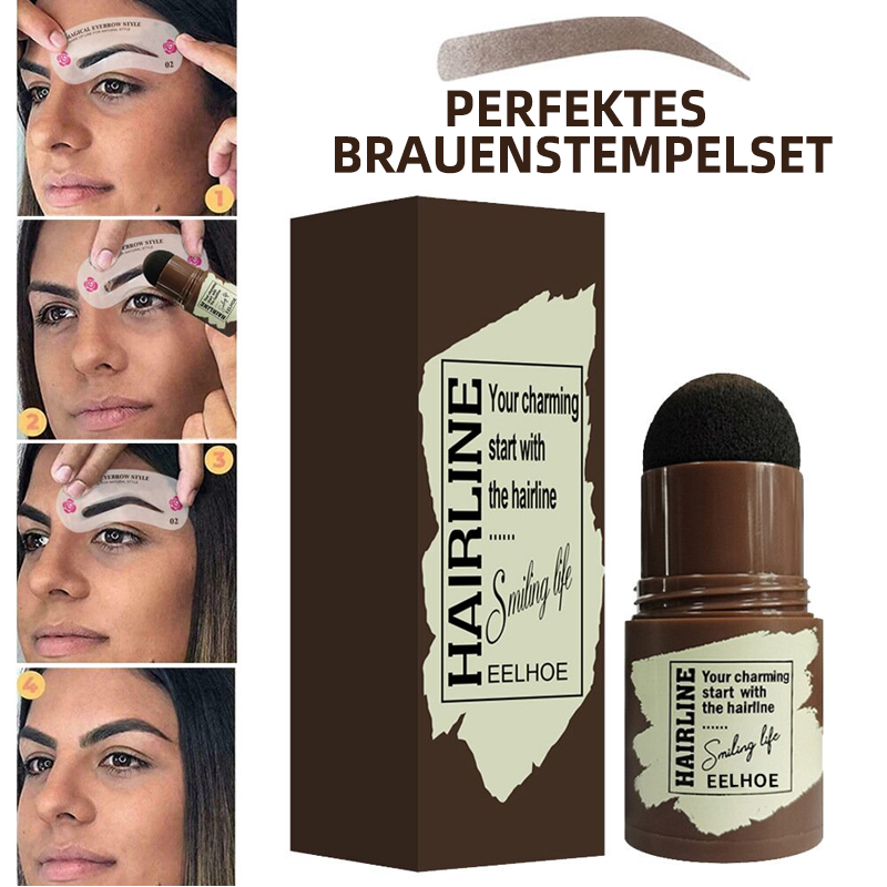 Augenbrauen Schablonen Set – 10 Stück, Verschiedene Formen, Für Perfekt Gezupfte Brauen