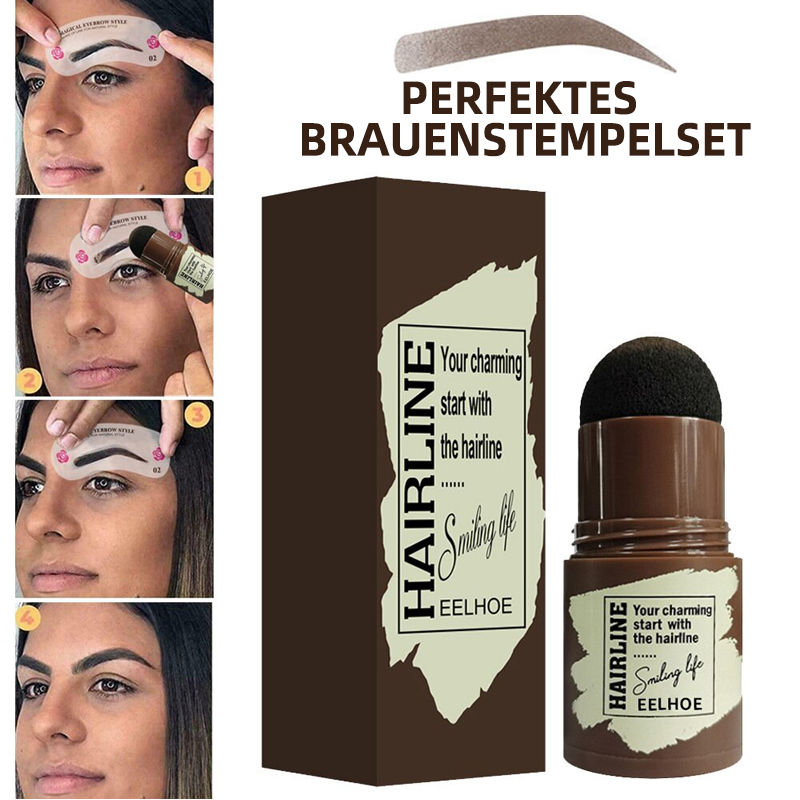 Hairline™ Augenbrauen-Stempel-Schablonen-Set