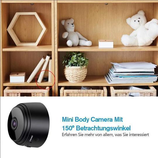 MagnetoCam™ Magnetische WiFi Mini Kamera