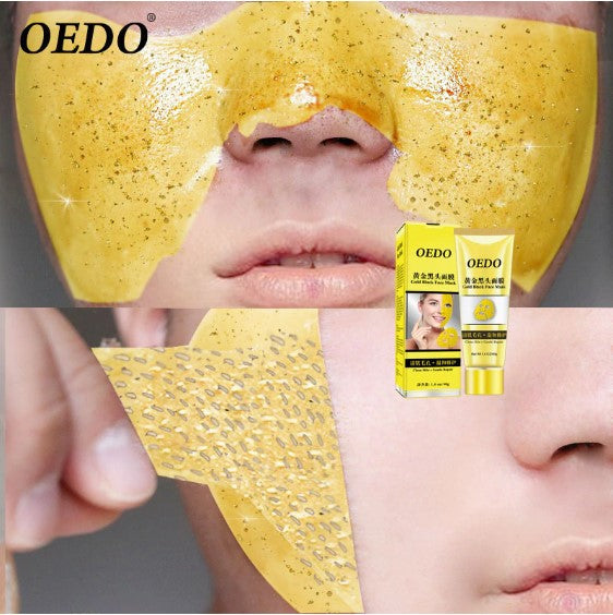 OEDO™ Naturgold Schwarzer Kopf Gesichtsmaske