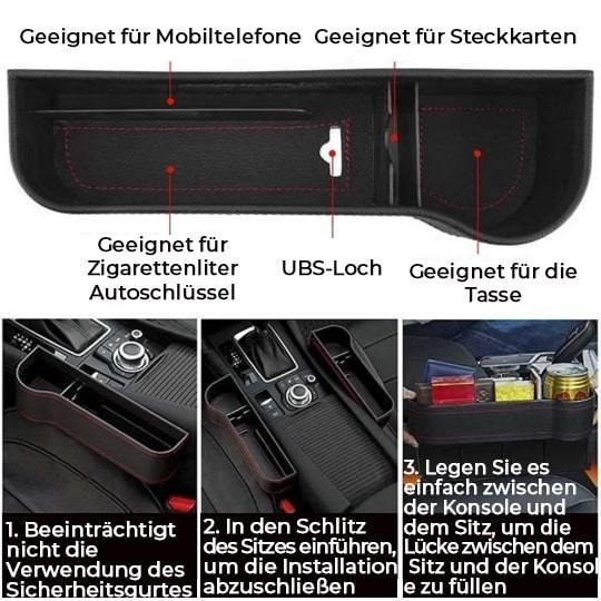 Car Pro™ Aufbewahrungsbox für Autositzschlitze