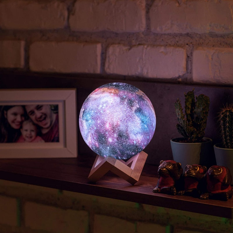 GlowMoon™ - RGB Galaxie Mondlampe