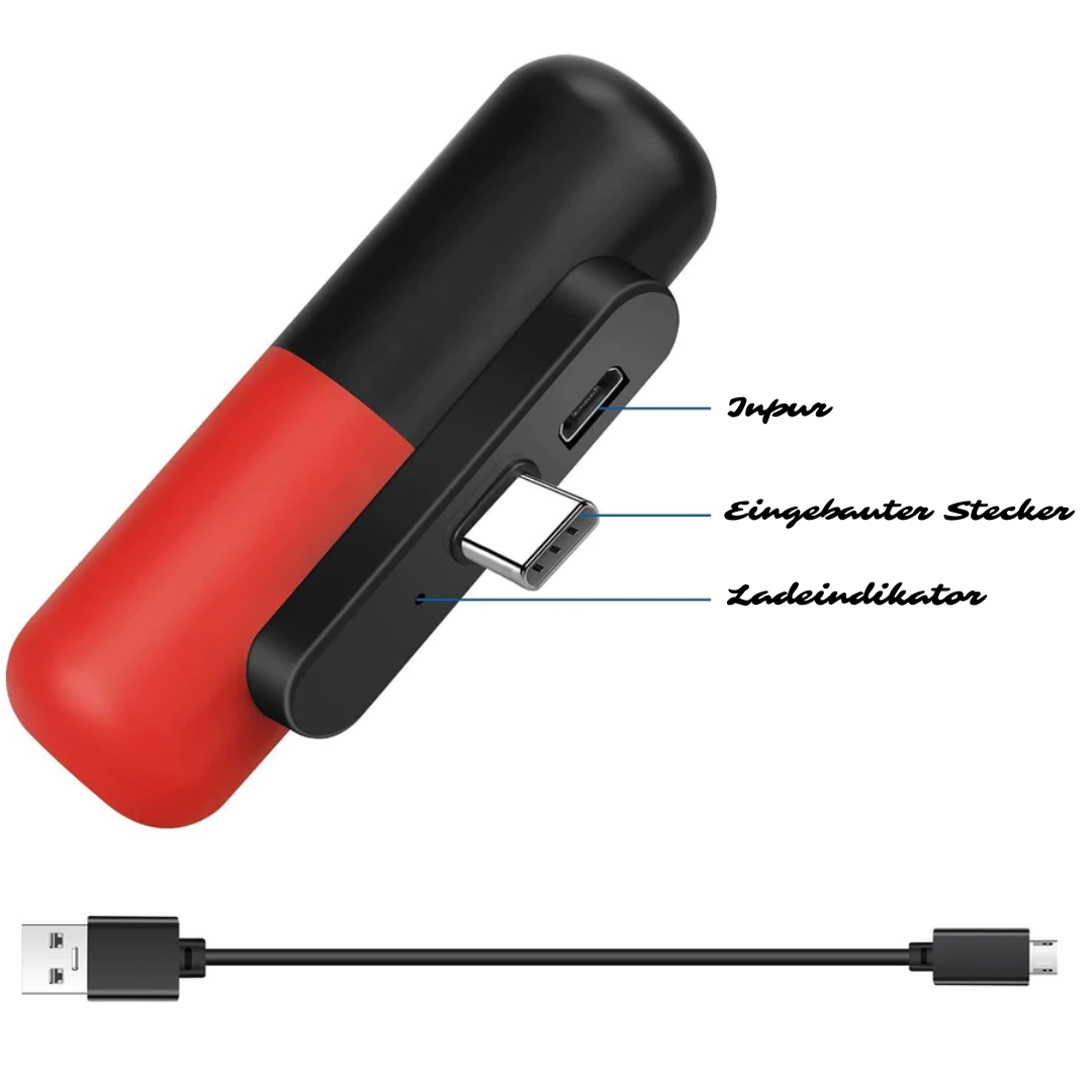 Capsuler™ Mini-Notfallkapsel-Powerbank