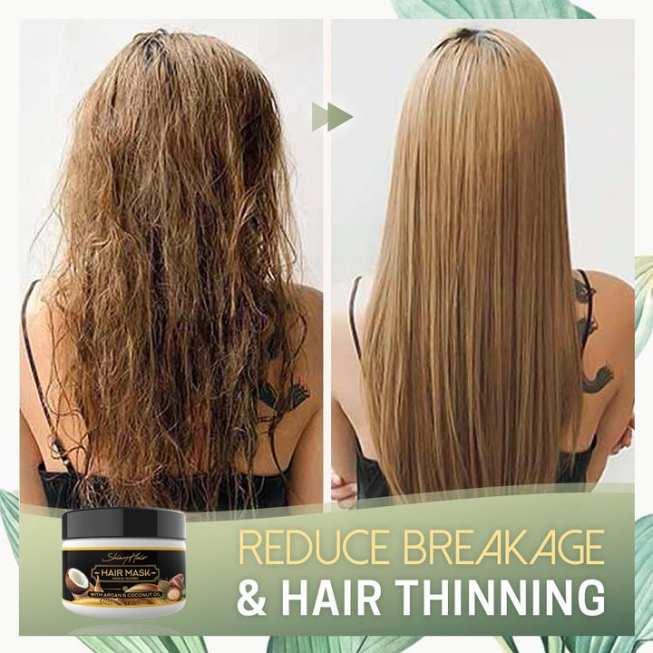 ShinyHair™ - Sofortige Keratin Haarreparaturmaske (1+1 GRATIS)