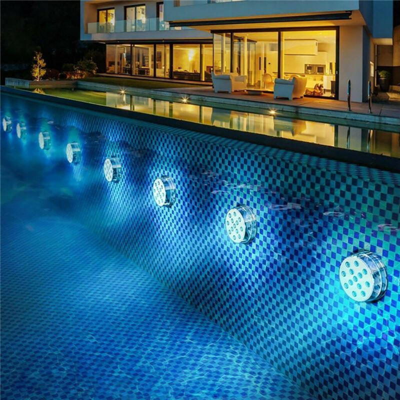 PoolBright™ LED-Tauchlicht mit Fernbedienung für den Pool