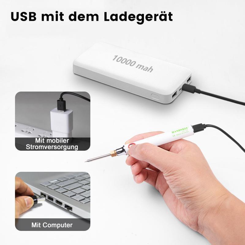 ExtremeIron™️ I USB tragbares elektrisches Lötkolben-Set