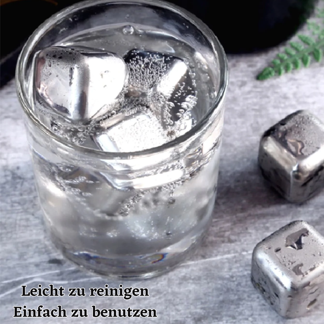 IceBricks™ Eiswürfel aus rostfreiem Stahl