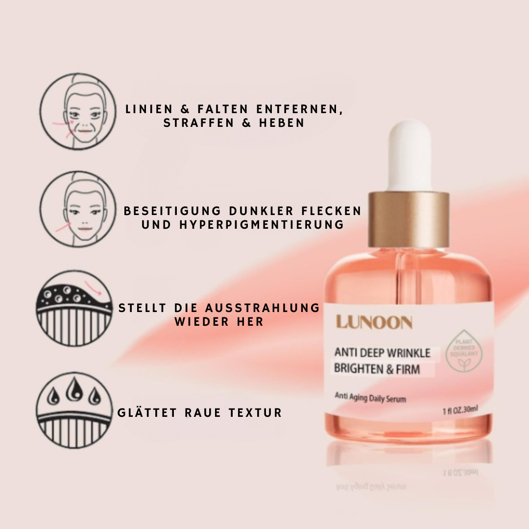 LUNOON™️ Advanced Deep Anti-Falten Serum (1+1 Gratis)