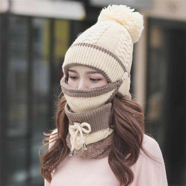 Cozywear™️ I 3 in 1 Winterset (Maske, Mütze, Schal)