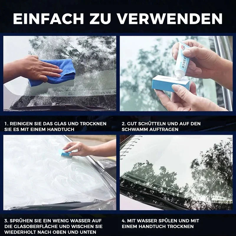 GLASÖLFILM™ Fleckenentferner für Autoglas