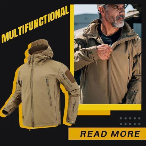 Tactical Jacket™ Wasserdichte und winddichte Militärjacke