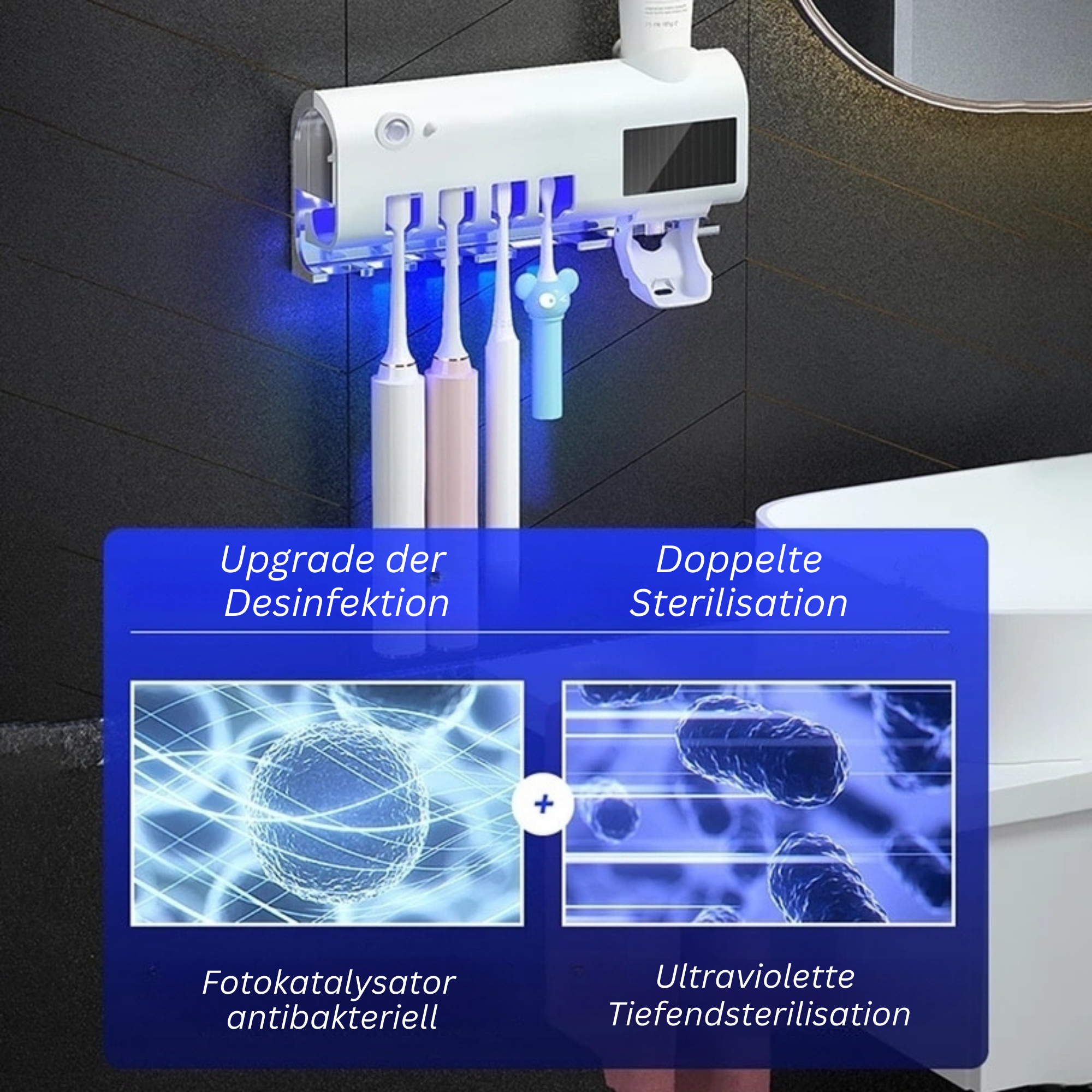 UV-Dent™️ I Smart Zahnbürste Sterilisator