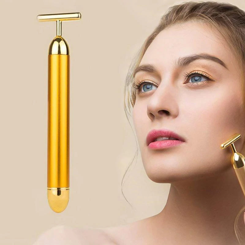 Facial Roller™ 24K Goldbarren-Gesichts massagegerät