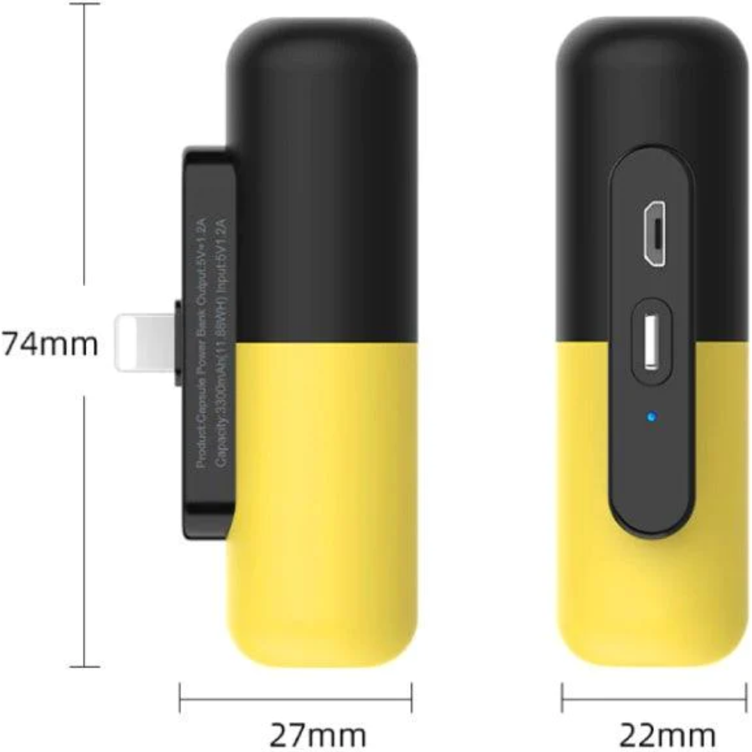 Capsuler™ Mini-Notfallkapsel-Powerbank