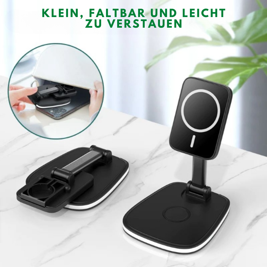 Power Hub™ 3-in-1 Magnetisch faltbares kabelloses Ladegerät