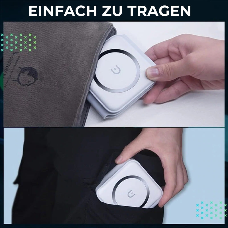 SmartCharge™ - Faltbares 3 in 1 magnetisches kabelloses Ladegerät