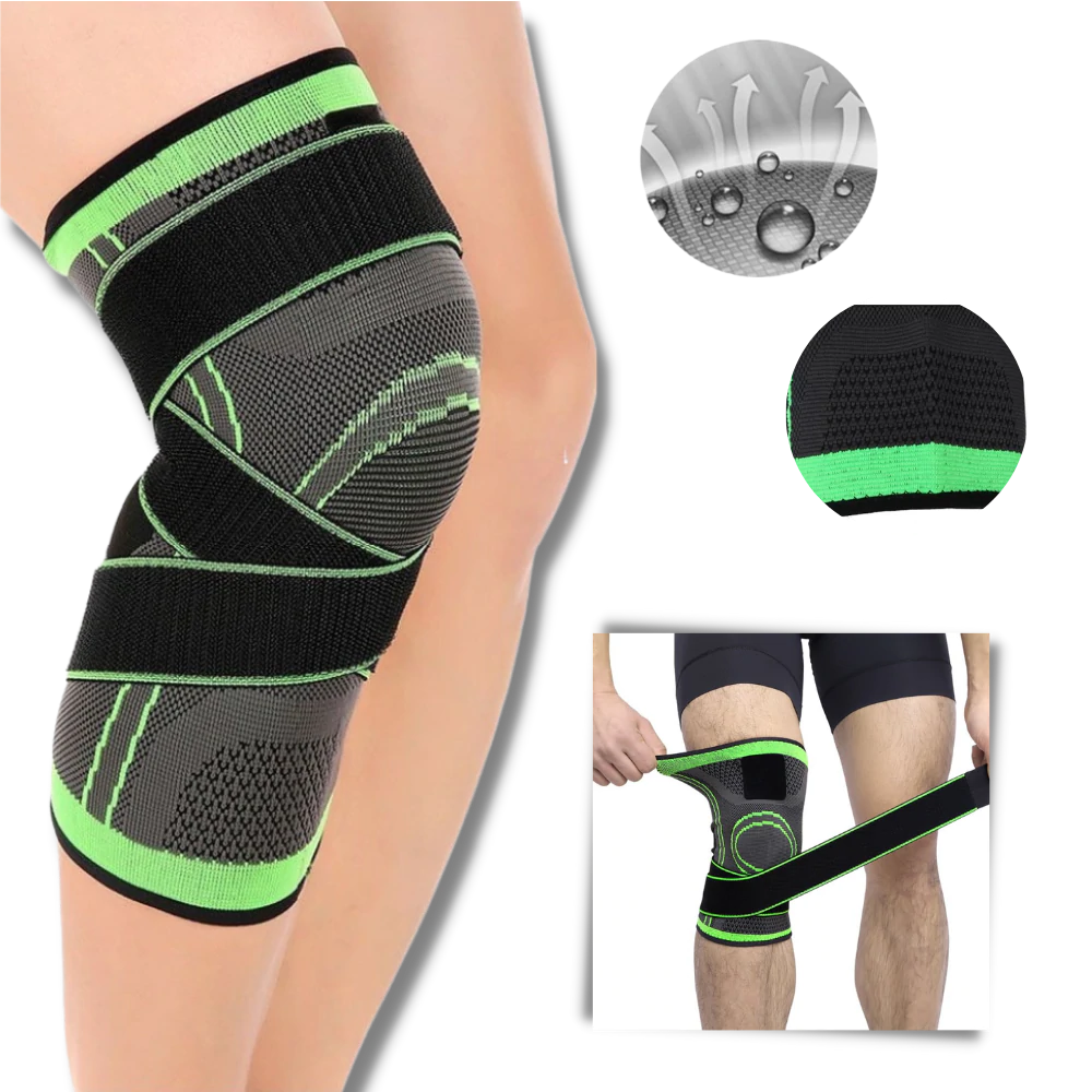 Knee Flex™ 3D Knie Kompression särmel (1+1 GRATIS)