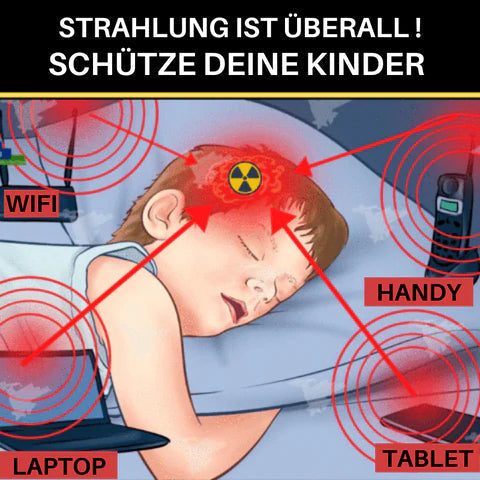 Saviour™ Anti-Strahlungs Aufkleber Pack (6 Stück)