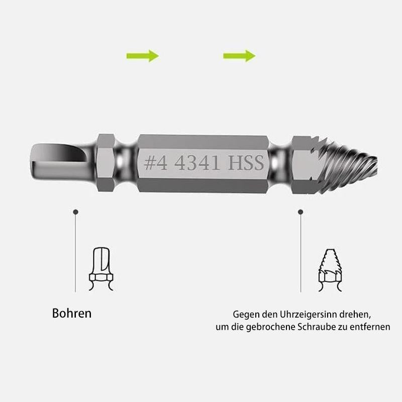 Screw Extractor™ Doppelkopf-Schraubenausdreher