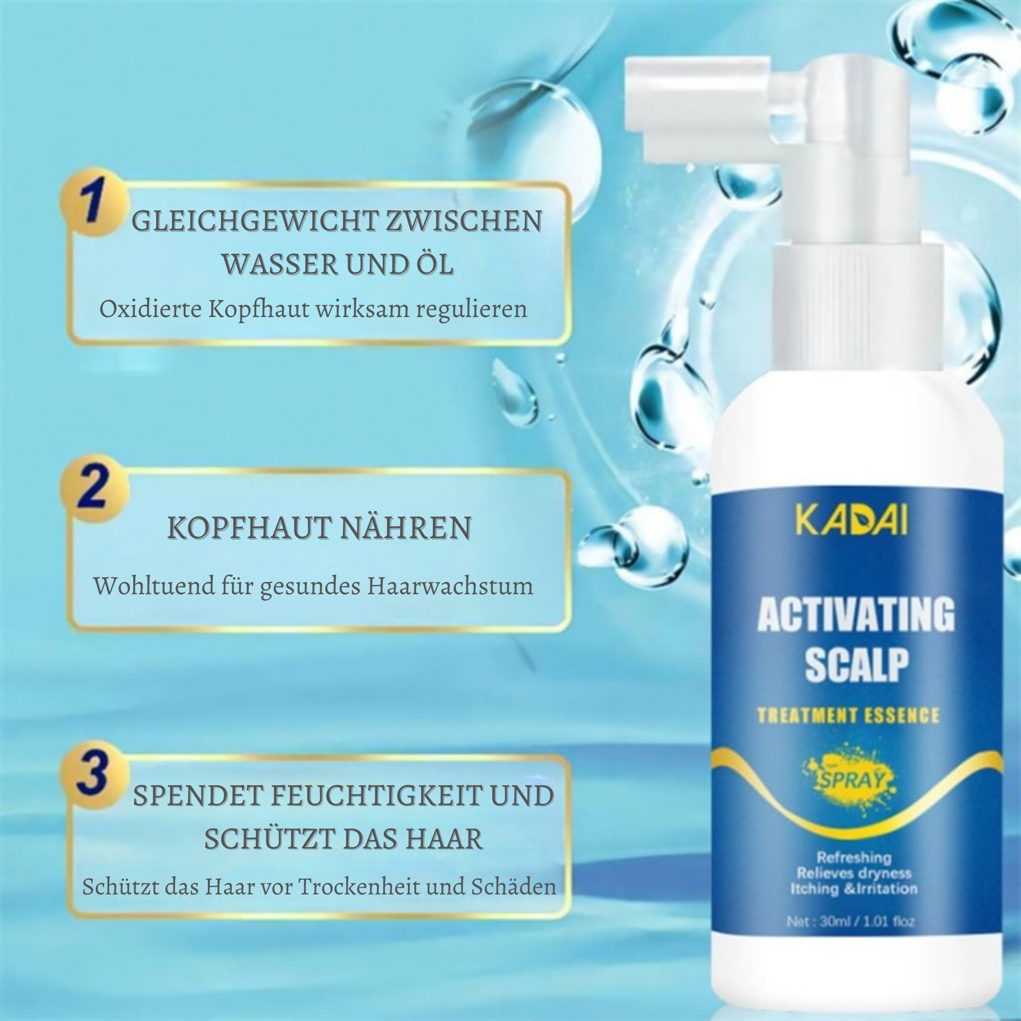 Kadai™️ I  Haarwachstumsspray