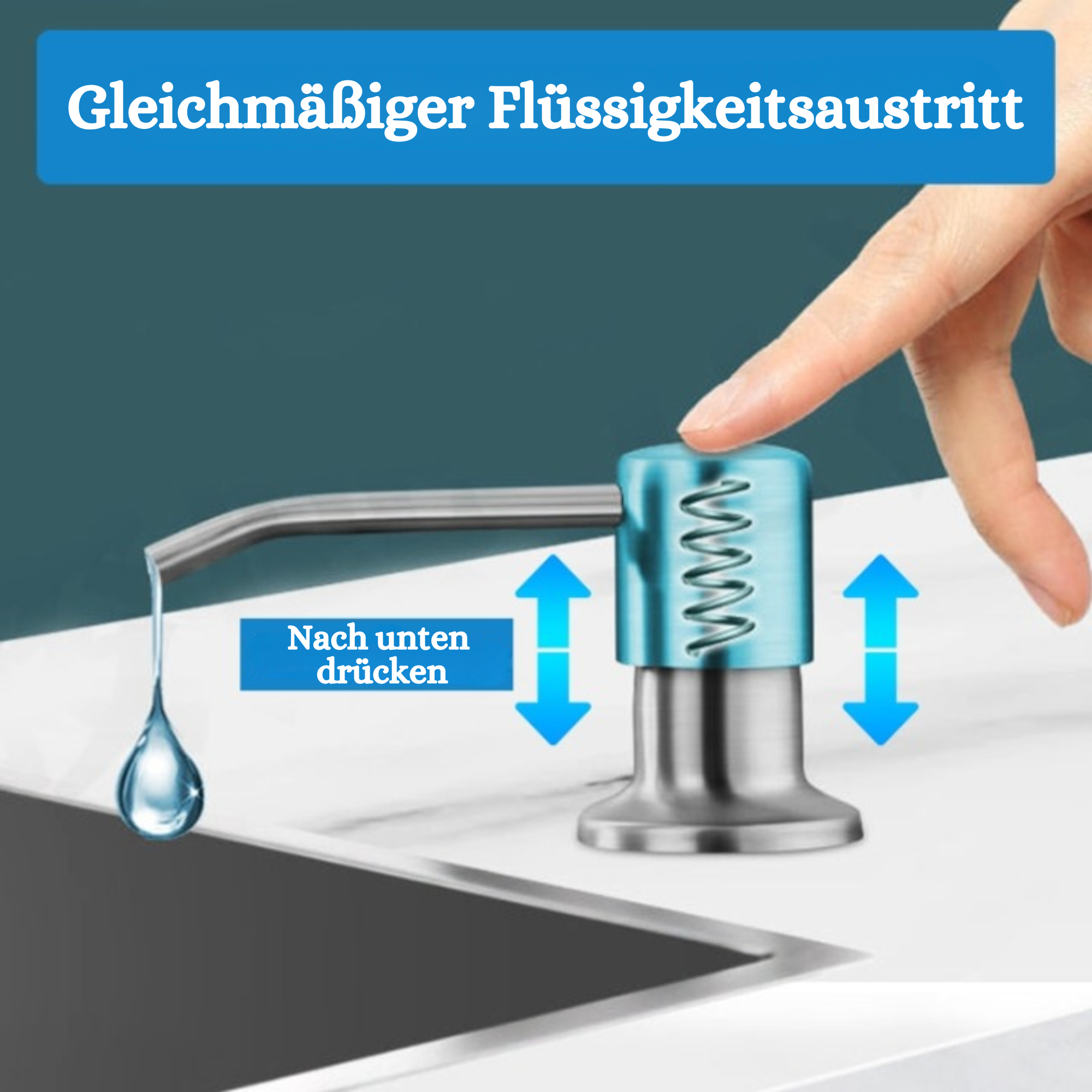 FoamFlow™️ I Seifenspender für das Waschbecken