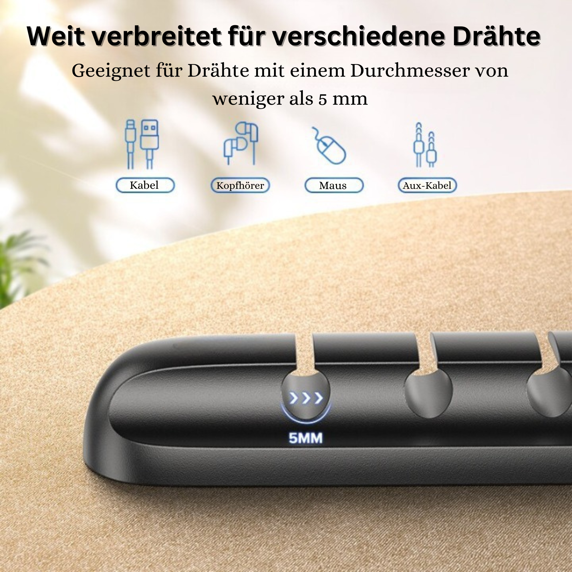 Cabletie™️ I Usb-silikonkabel-organisator (1+1 GRATIS)