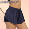 FlowyShorts™ - 2-In-1 Fließende Fitness-Short