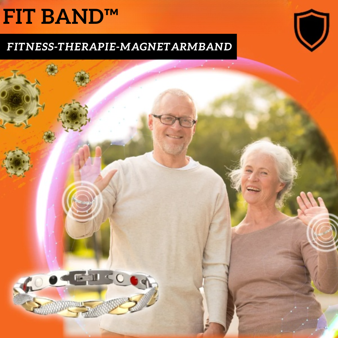 Fit Band™ Fitness-Therapie-Magnetarmband (1+1 GRATIS)