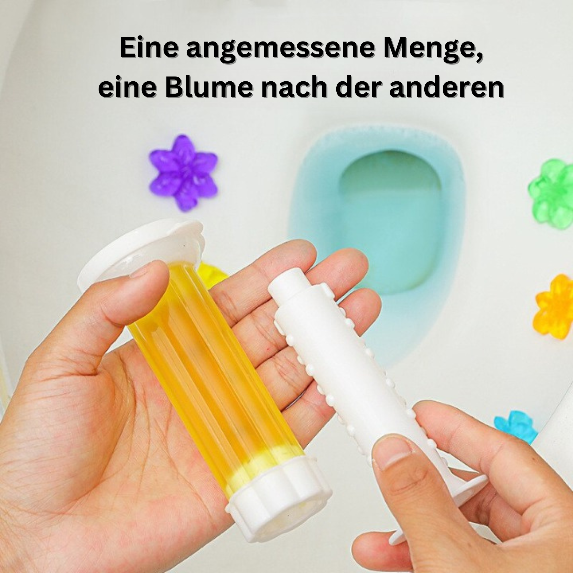 Flowclean™️ I Blumen-Toilettengel-Reiniger