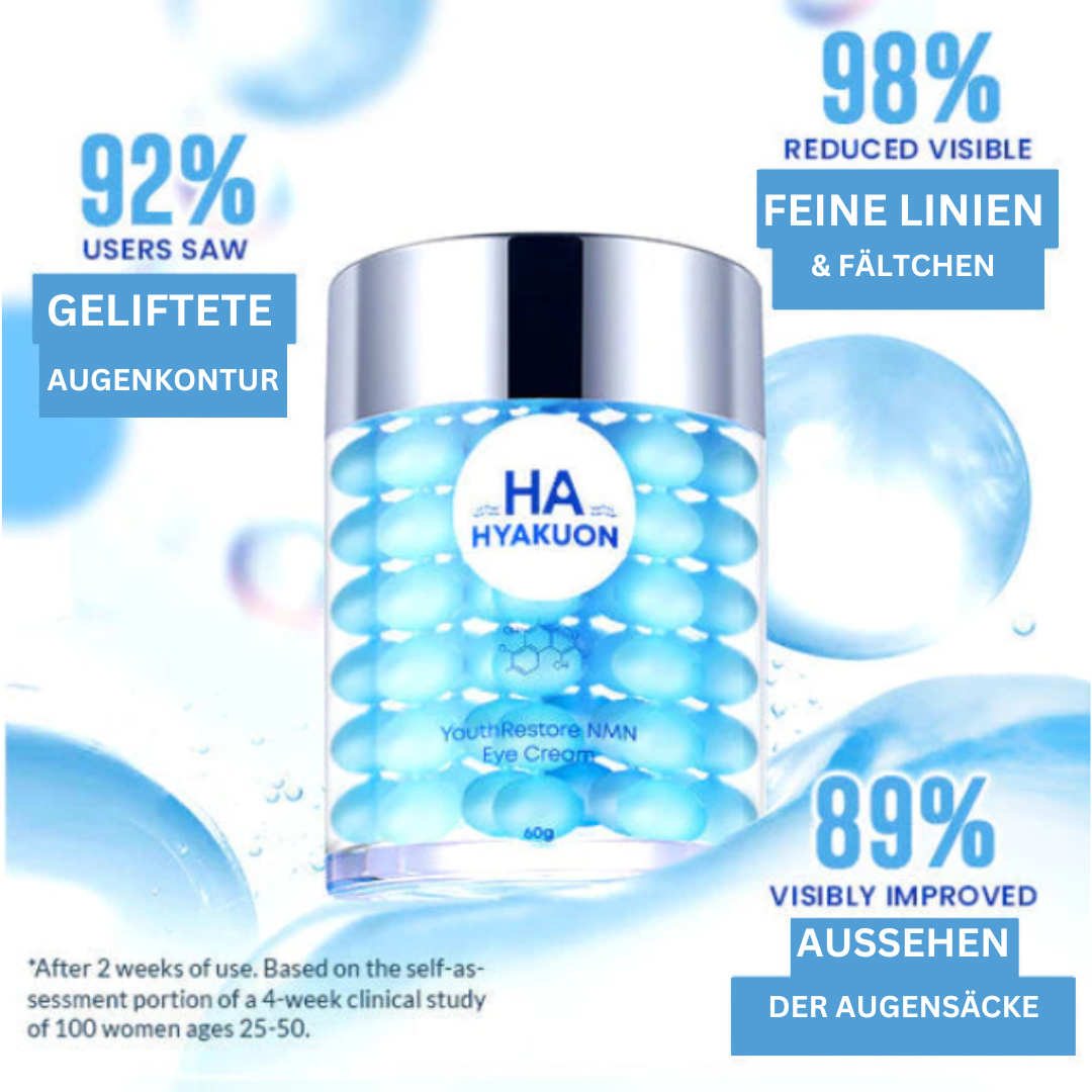 HYAKUON™ - Augensackentferner und straffende Creme (1+1 GRATIS)