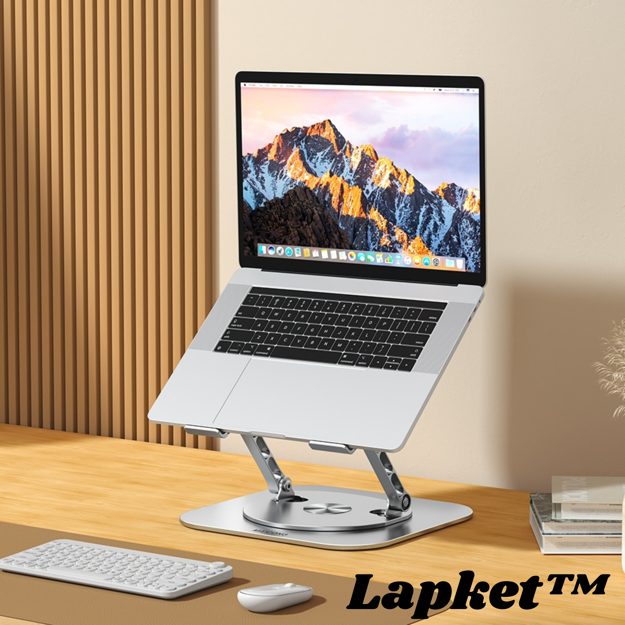 Lapket™️ I Drehbarer, faltbarer Laptop-Ständer