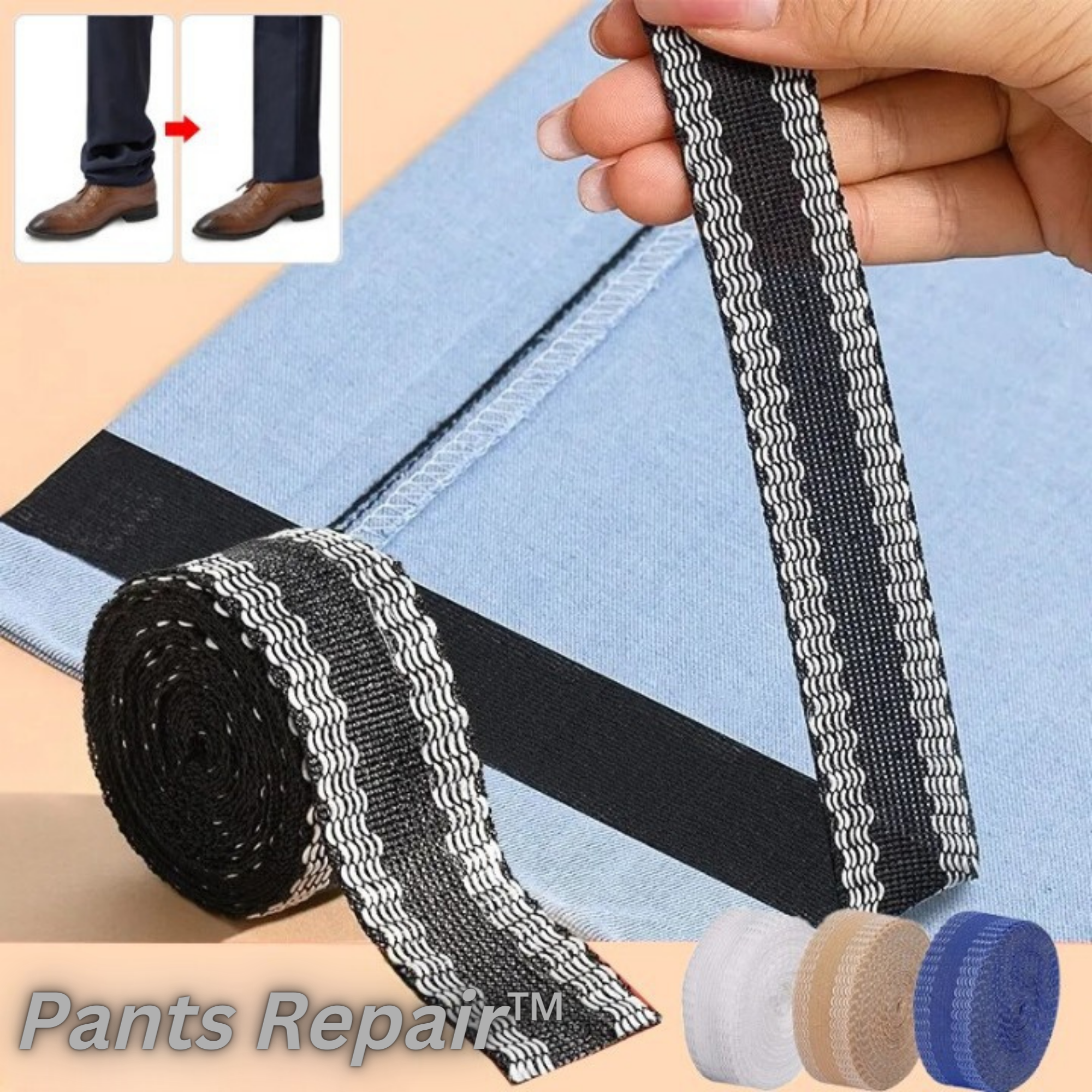 Pants Repair™️ I Hosenrand kürzen Selbstklebend (1+1 GRATIS)