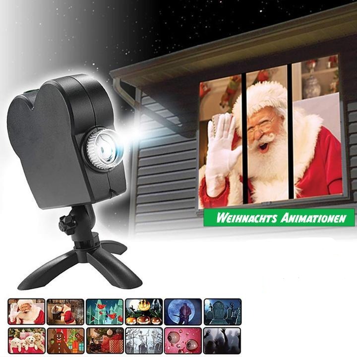 Window Wonderland™ - Weihnachts Holografisch Projektor