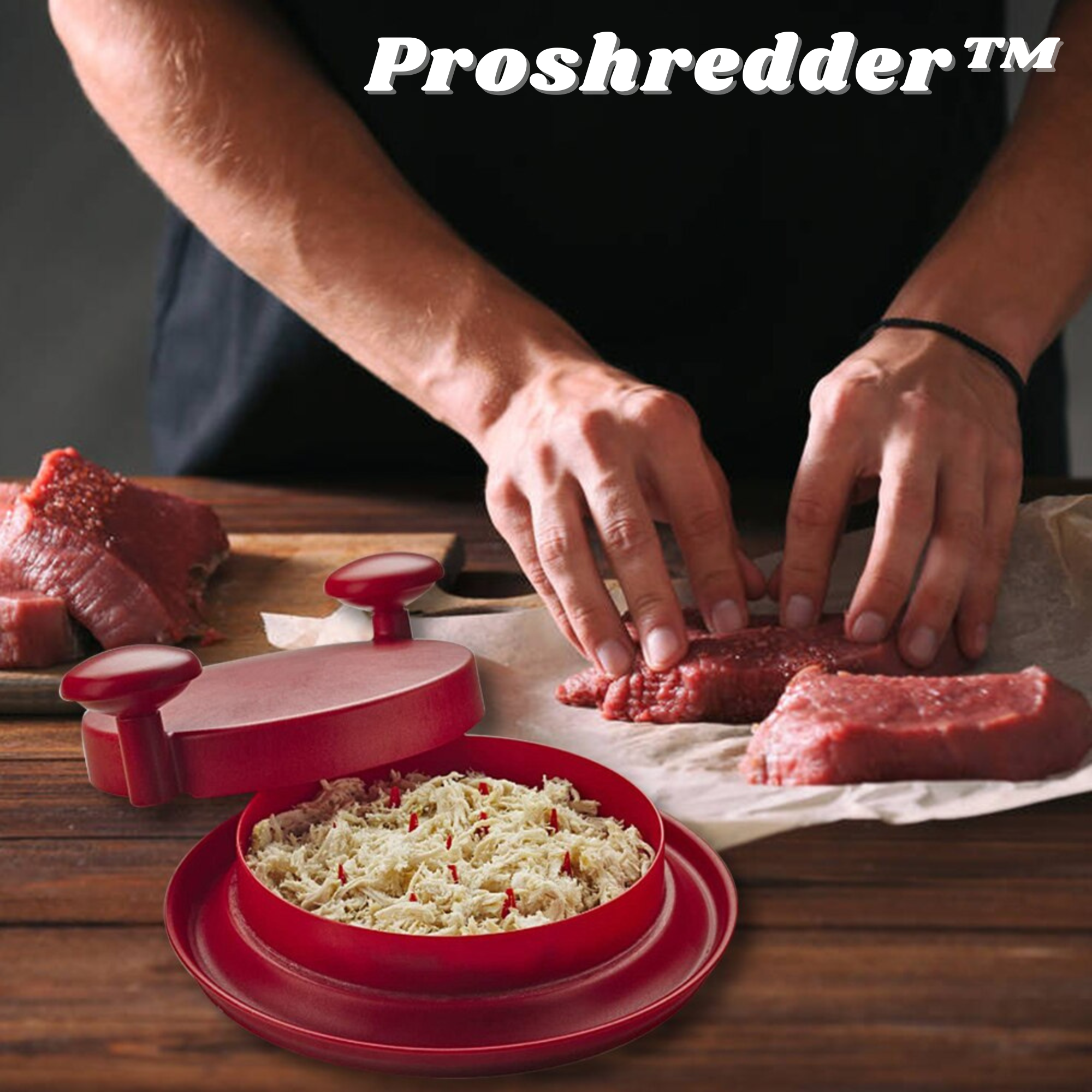 Proshredder™️ I Zerkleinerungswerkzeug für Fleisch